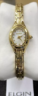 Vintage Elgin Goldtone Ladies Watch • $69.99