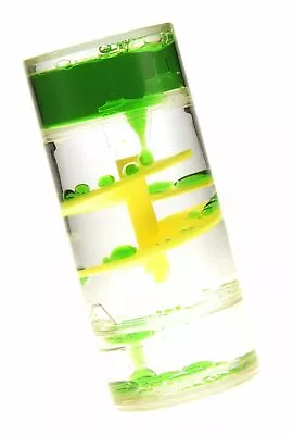 Liquid Motion Bubbler Spiral Cylinder (Green) • $8.95