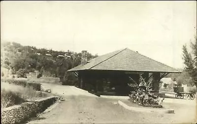 Hollister MO RR Train Station Depot C1920 Real Photo Postcard Xst • $29.99