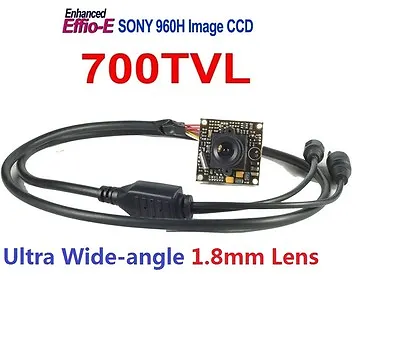 US Stock HD 700TVL Color Board Camera 1/3 Inch SONY CCD D-WDR OSD Menu BNC • $26.95