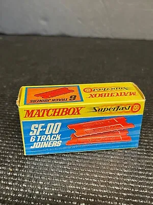 Vintager NOS 1970 Matchbox Superfast 6 Track Jointers In Box  SF-00 • $19.99