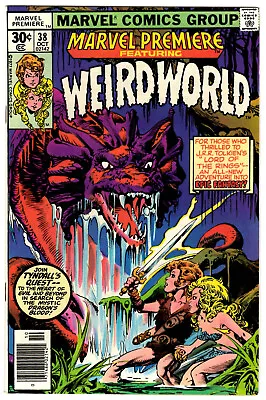 Marvel Premiere #38 - 1st Weirdworld - October 1977 -HIGH GRADE Bronze Age - KEY • $14.99