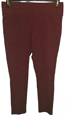 Torrid Red & Black Houndstooth Capri Leggings Size 00 M/L 10 • $10