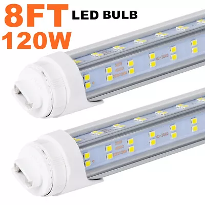 T8 8FT LED Tube Light Replacement For F96T12/HO 110W Fluorescent R17D Tube Bulbs • $385