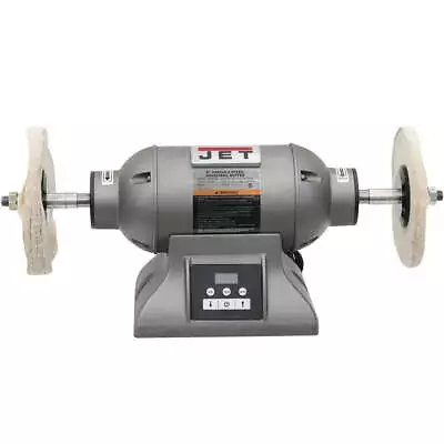 JET 578218 8  Heavy-Duty Full Casted Variable Speed Industrial Bench Buffer • $539