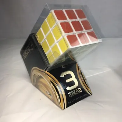 $3.14 • Buy V-CUBE 3x3x3 Brain Teaser Cube Multi-Color Stickerless Flat Puzzle