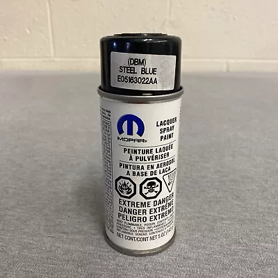 Chrysler Jeep Dodge Mopar Lacquer Spray Paint (DBM) Steel Blue E05163022AA • $29.99