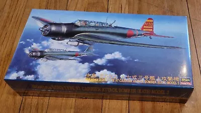 Hasegawa Nakajima B5N2 Type 97 Carrier Attack Bomber (KATE) Model 3 Scale 1:48 • $45