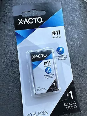 X-ACTO No.11 40-Pack Of Knife Blades #11 X711 Fits Type A Handles XACTO • $12.50