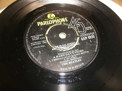 The Beatles- A Hard Days Night Vinyl 7  45rpm Ep • £3.49