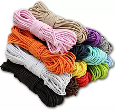 Bungee Shock Cord Rope Marine Grade Heavy Polyester Bungie Elastic Stretch Strin • $16.61