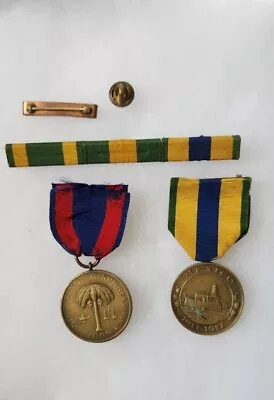 US Army 1899 Philippine Insurrection And Mexican Service Medals • $125