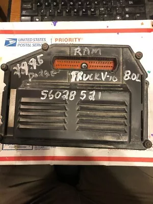 1995 95 Dodge Ram Truck 8.0 V10 Ecm Ecu Pcm Engine Computer 56028521 79-8521 • $399.99