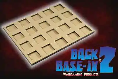 MDF Skirmish Movement Tray For Warhammer 20mm 5F X 4D • $8.33