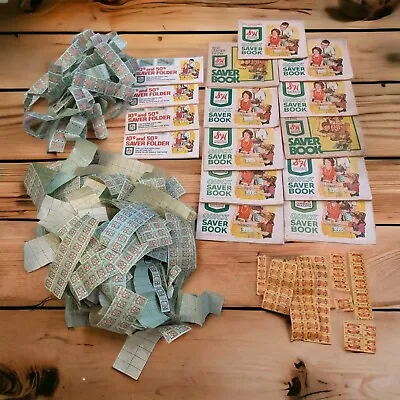 HUGE LOT Vintage S&H Green Stamps /Top Value / Savings Books & Loose Stamps • $184.99