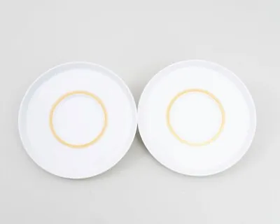 Set Of 2 Rosenthal Continental Soup Saucers #6013 Gold Mid-Century Modern 7  • $20.99