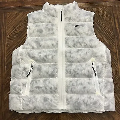 Nike Tech Pack Therma-Fit Bubble Vest Mens XL WITH SLIGHT DEFECT DN2817-100 NWT • $99.99