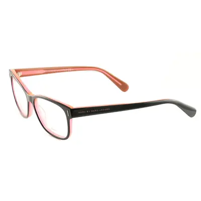 Marc By Marc Jacobs Women's Eyeglasses 611 7ZU Black/Orange 53 15 145 Rectangle • $19.95