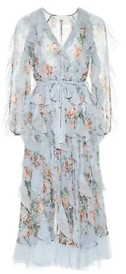 $500 • Buy Zimmerman Bowie Waterfall Long Dress. Size 1