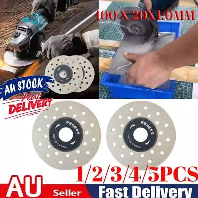 Ceramic Tile And Rock Slab Cutting And Grinding Disc4-Inch Porous Cutting Blade • $29.99