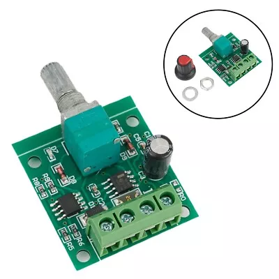 DC Motor 1.8V3V5V6V12VPWM Speed Controller Potentiometer Knob Kit • $6.98