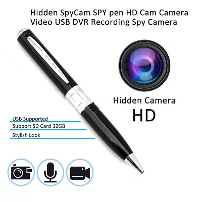 Pen Camera Video Recorder 1080P HD Security Mini Portable Pocket Camera DVR US • $12.88