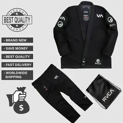 New Shoyoroll RVCA BJJ Gi Best Selling Black Jiu Jitsu Suit Batch# 60 With Bag • $89.99