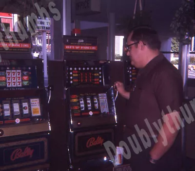 VTG 1975 35mm Photo Slide Reno Nevada NV Bally Slot Machine Casino • $9.95