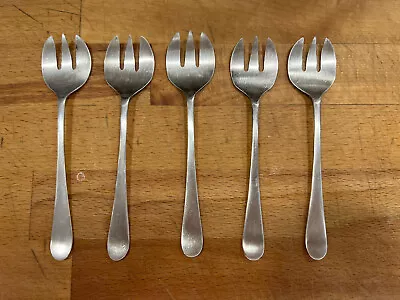 5 Resilco EPNS Sheffield England Vintage Silver Plated Forks 5  • $5