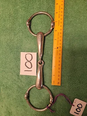 Horse Bit English Gag 5 1/4 In Mouth 3-inch Ring  Mark Todd  Loose Ring Gag • $80