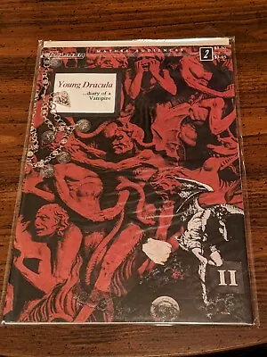 Young Dracula #2   ...diary Of A Vampire  ~ Caliber Press (1993) B N B NM Pics • £7.70