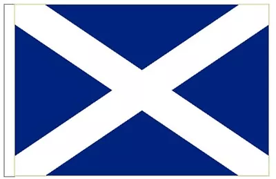 Scotland Navy Variant Sleeved Flag Ideal For Boats 45cm X 30cm - LAST FEW • £4.99