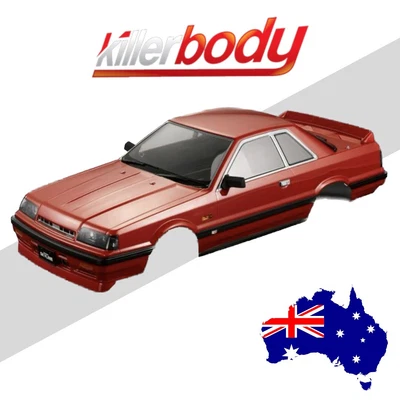 £108.27 • Buy 48677 Killerbody 1/10 Nissan Skyline R31 Red Painted Body Shell Decals OZRC ML