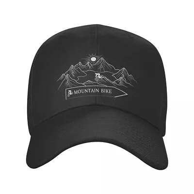 Unisex MTB Downhill Mountain Bike Baseball Cap Bicycle Cyclist Biking Dad Hat • $16.99