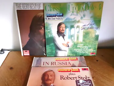 JAMES LAST  4 CLASSICAL VINYL LPs • £4