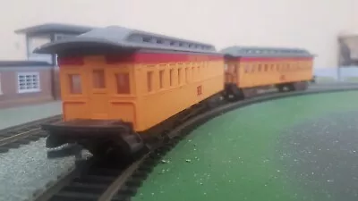 2x American Bachmann HO Gauge Union Pacific Clerestory Coaches No 7 Yellow • £5