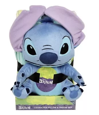 Lilo & Stitch Character Hugger Pillow Blanket Throw Set - New With Tags • $29.95