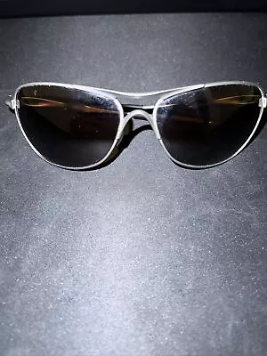 Used Oakley Crosshair Matte Gray 127 Polarized Sunglasses • $97.87