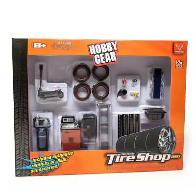 Hobby Gear: Repair Tire Shop Accessories Set 1/24 Scale • $22.95