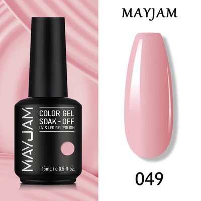 £8.06 • Buy MAYJAM Nail Gel Polish 15ML UV LED Soak Off Nail Varnish No Wipe Top Base Coat
