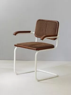 Cesca Style Armchair After Marcel Breuer 1990s Italy • £400