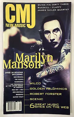 Cmj Magazine-jan 1997-marilyn Manson-wilco-robert Forster-scenic-fluffy-no Cd • $19.99