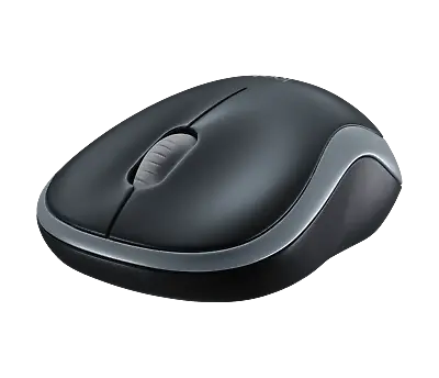 Logitech M185 Wireless Notebook Mouse With USB Nano Receiver Black-Grey • £14.99