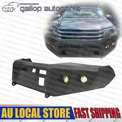 3 MM BULLBAR Bull Bar For Toyota Hilux 2015-2020 WITH LED LIGHT Winch Compatible • $876.25