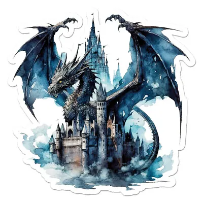 Black Dragon Castle Vinyl Decal Sticker - Ebn11222 • $5.07