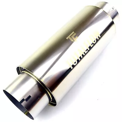 22621N Universal Notched Ends Exhaust Muffler 4 Inch ID | Diesel Exhaust Muffler • $175.89