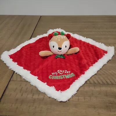 Baby Starters My First Christmas Lovey Reindeer Plush Soft Toy Security Blanket  • $6.74