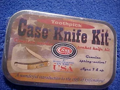 Case XX USA Wooden Knife Kit Toothpick Wood Ages 7 & UP .. I • $17.60