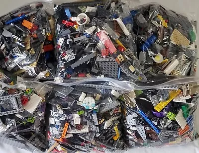 3lbs Large Zip-lock Bag Of Legos Many Pieces Star Wars Marvel Super Heroes • $12