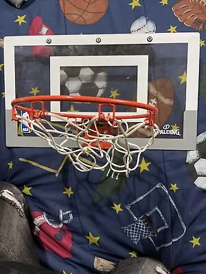 Spalding NBA Slam Jam Over The Door Mini Basketball Hoop • $10